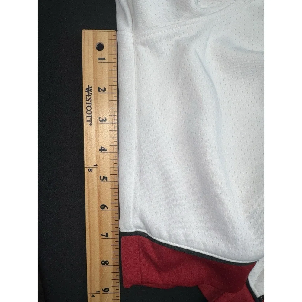 Vintage Rare Nike Miami Heat NBA White Basketball Shorts Mens Sz XL White